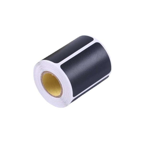 120-pack Blackboard Labels Chalkboard Labels Jars + Pen black Svart