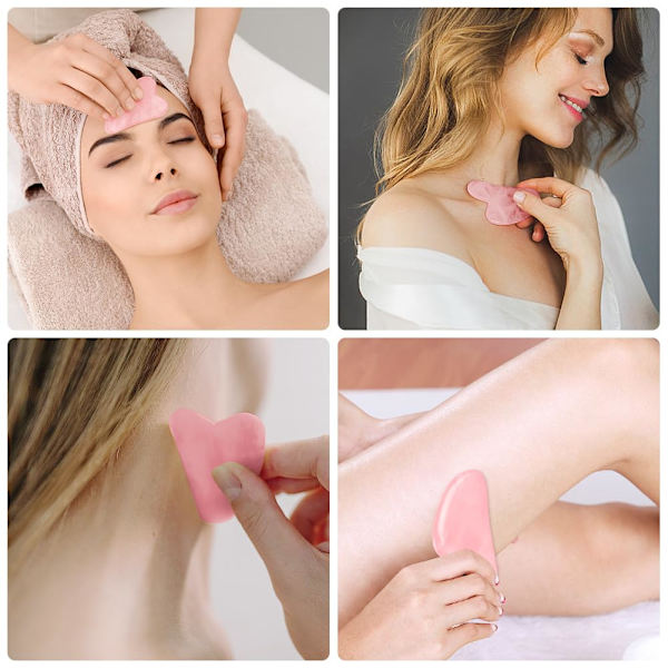 Naturlig Jade Roller för Ansikte - Åldrande Rynkor, Svullnad Ansiktshud Massager Behandling Terapi - Premium Jade Sten