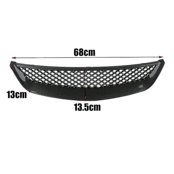 For Em2 Es1 Jdm Kulfiber Frontkofanger Hætte Mesh Grill[co]