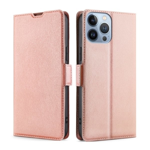 iPhone 14 Pro Skal Slim Flip Roséguld