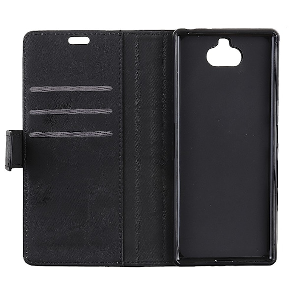 Sony Xperia 10 Plus - Retro Pung Etui - Sort Sort Sort