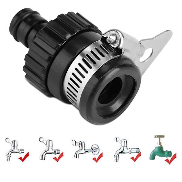 Udvendig hane adapter, universel hane adapter konnektor, blandingshane haveslange konnektor (diamet