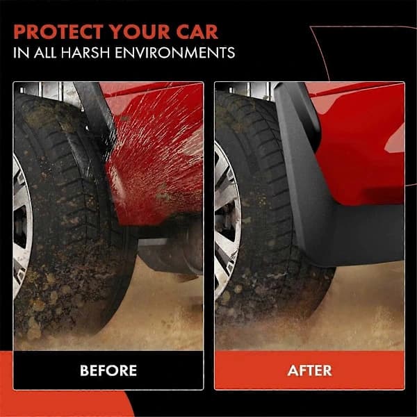 4 kpl Auton roiskeläpät Mud Flaps Splash Mud Guard Captur 2013-2019[co]