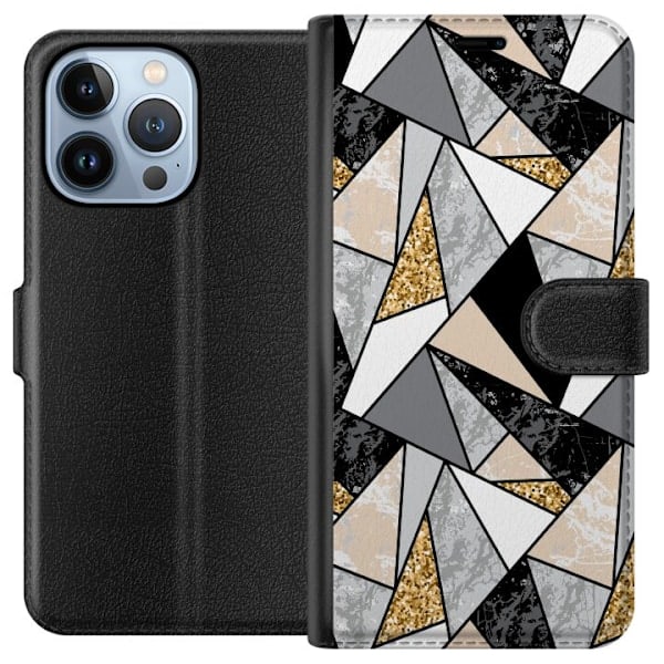 Apple iPhone 13 Pro Pung Etui Marmor Print