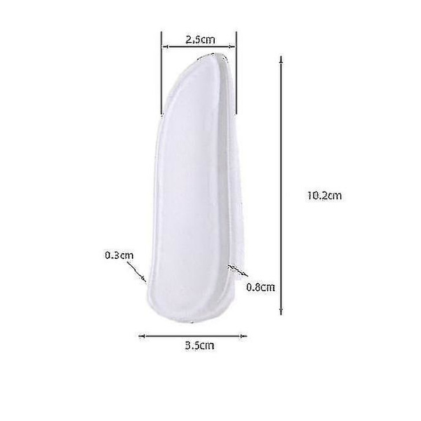 Medial Lateral Heel Wedge Silicone 2 Paria - Universaalit - Liimautuvat Kenkäpohjalliset-