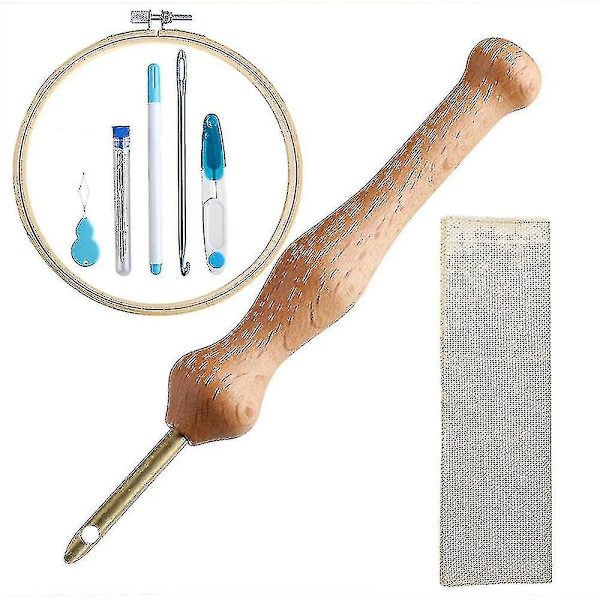 Broderinål Tuftingsett Justerbar Syapplikasjon for DIY-håndverk