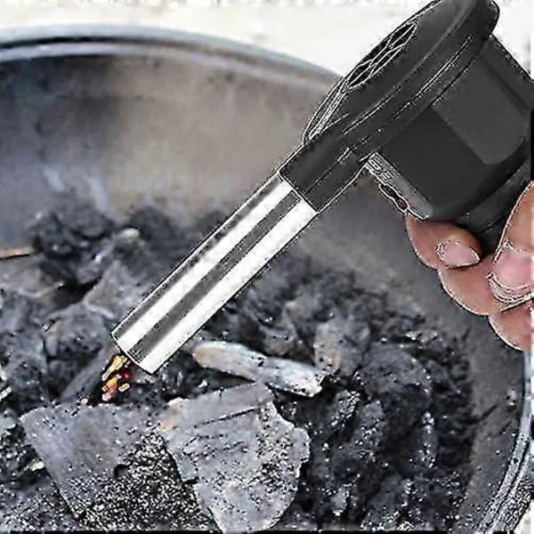 Elektrisk grillfläkt & blåsbälgset för eldstad och grill - Effektivt luftflöde för optimal matlagning