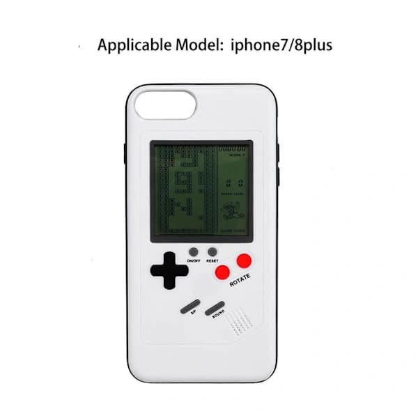Skyddande TPU-telefonfodral för spelkonsol, baksida för iPhone 05#[co]