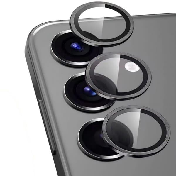 WANLONFENG Screen Protector for Samsung Galaxy S26 Camera Protector Tempered Glass - Black