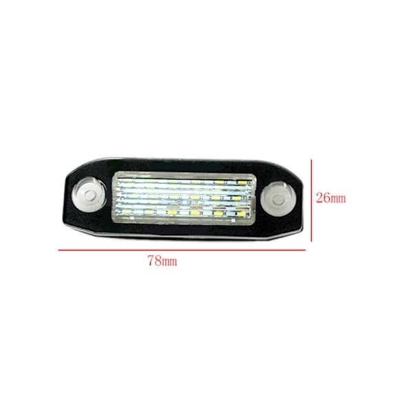 LED-nummerpladelys til bil til S80 XC90 S40 C70 V50 XC70 V70[co]