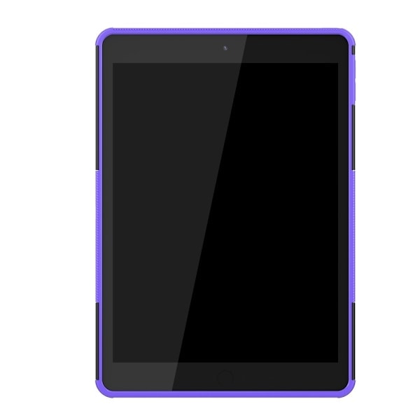 iPad 10.2 2019/2020/2021 Skal Rugged Kickstand Armor Lila Lila Lila
