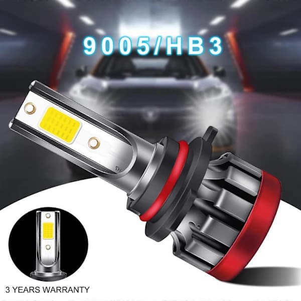 2 st (9005/HB3) G0039 EV19 9005 Gyllene Ljus 9005/HB3 E2UG10[co]