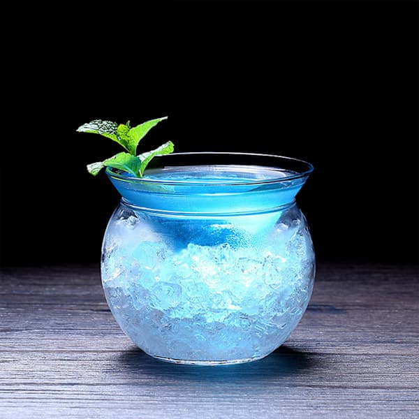 2st Martini Glas Rund Bas Cocktailglas Kopp För Fest 260ml[CO]