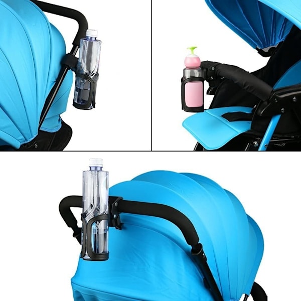 Cykelmugghållare - 360° Rotation, Verktygsfri, Vattenflaska, 2-pack