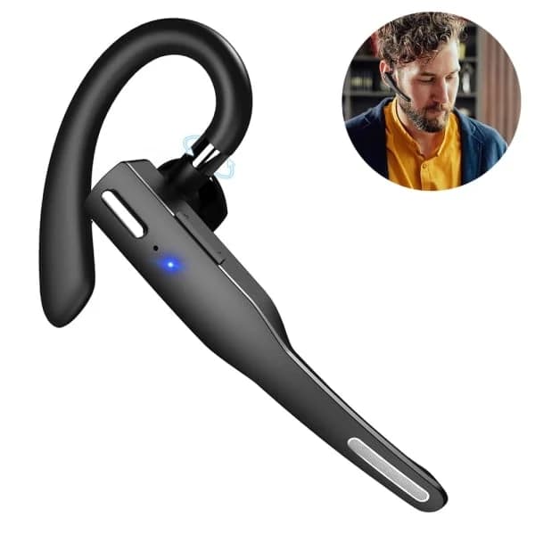 Bluetooth-hodetelefoner for mobiltelefon, Bluetooth-headset kompatibelt[co]