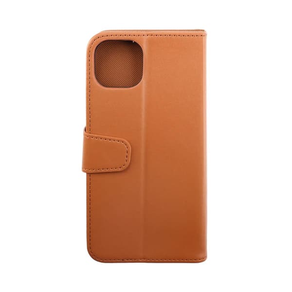 iPhone 14 Plus Wallet Case Extra Card Slot Rvelon - Brown Brun brown