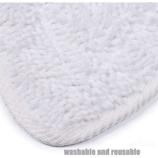 6 stk. Mikrofiber Dampmoppepuder Erstatning Kompatible med Vileda
