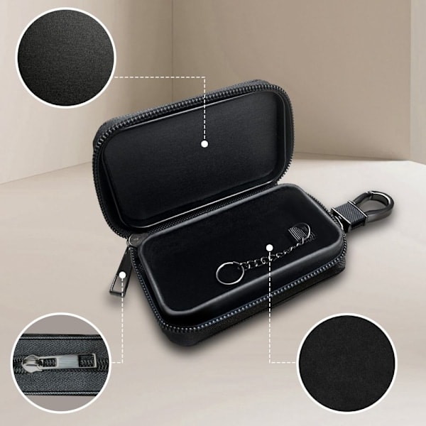 Tech-Protect RFID Signalblokerende Etui Sort