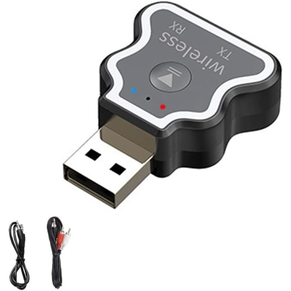 Bluetooth 5.0 omvandlare USB -adapter, Bluetooth sändare-USB