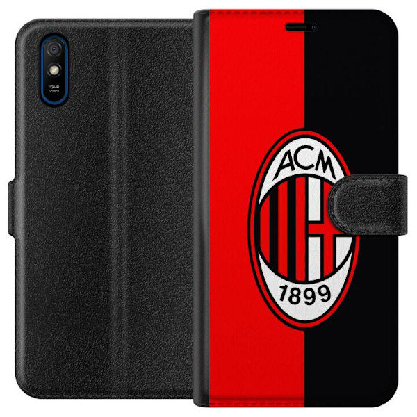 Xiaomi Redmi 9A Lompakkokotelo AC Milan