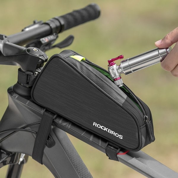 Ramväska för cykel, smal cykelväska 1,1 L