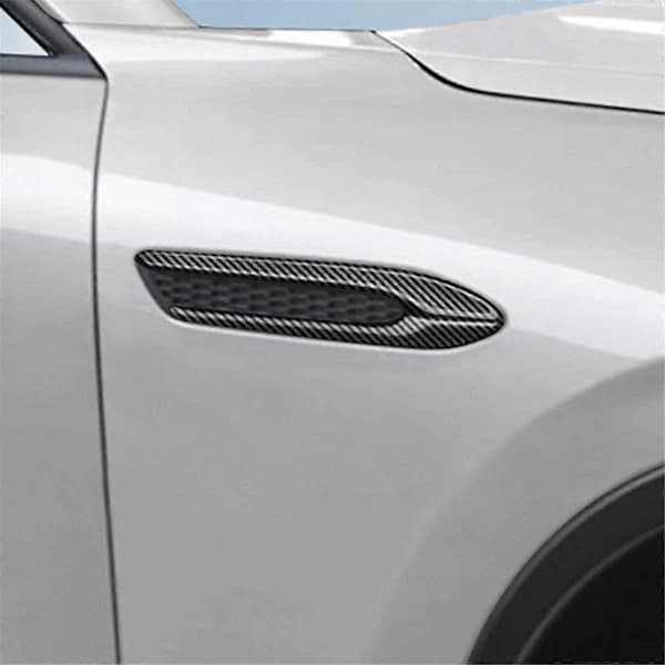 Bil Kolfiber Sidovinge Emblem Skydd Trim Dekaler Bil Exteriör Styling Sidovinge för -60 2022+[co]