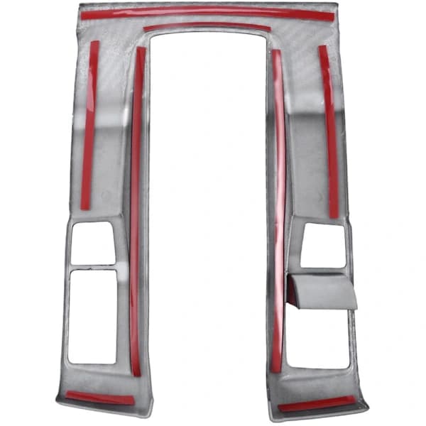 Gear Shift Panel Frame Carbon Fiber Car Center Console Trim For 2016-2019 Left Driving[co]