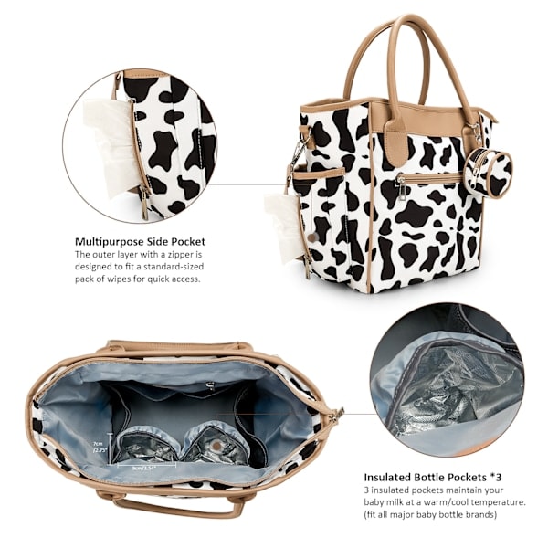 Changing Bag Multifunctional Baby Changing Bag with Large