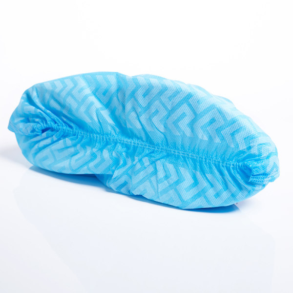 Shoe Covers  Disposable Blue Boot & Shoe Covers. Reusable Premium Durable Booties with Non Slip Treads