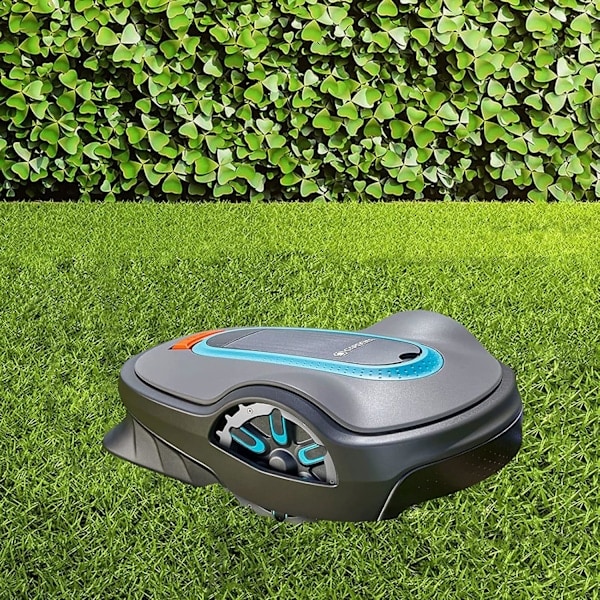 2x Rustfrie hjul for Gardena Sileno City, gradfjernet og polert, hjulstørrelse 212 mm med 12 stålsuver, forbedret trekkraft for gressklipper