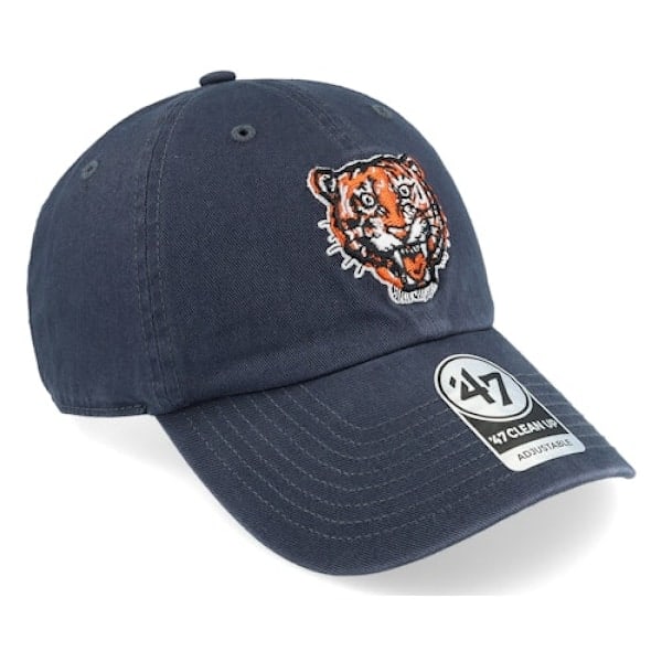 Detroit Tigers Coopertown 47 Logotyp Baseballkeps One Size Marinblå Marinblå One Size