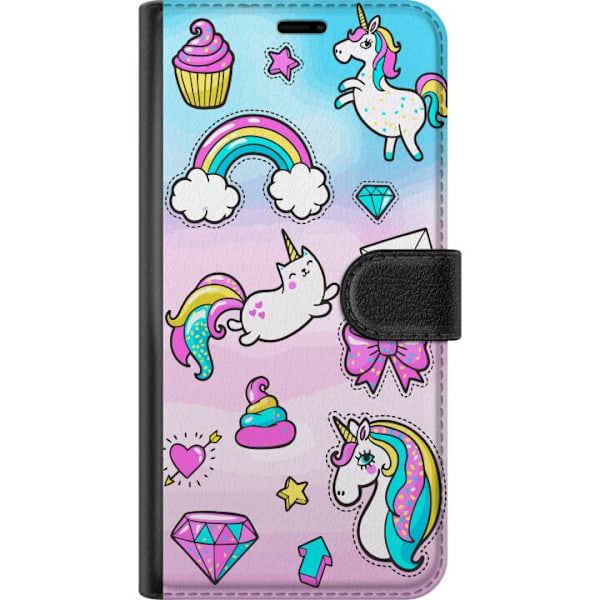 Samsung Galaxy Xcover 4 Lompakkokotelo UNICORN