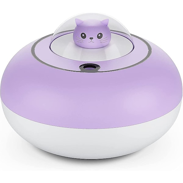 Cute Humidifiers For Home Bedroom300 Ml Mini Humidifiers With Timing Auto Shut-off, 2 Mist Modes