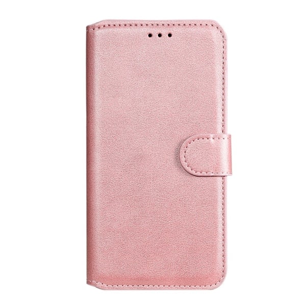iPhone 13 - Äkta Läderfodral - Roséguld