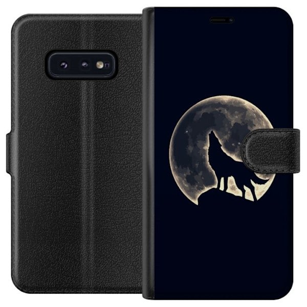 Samsung Galaxy S10e Pung Etui Ulv Måne
