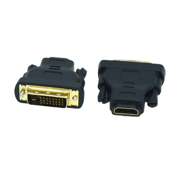 2-delad DVI till HDMI-konverteringshuvud
