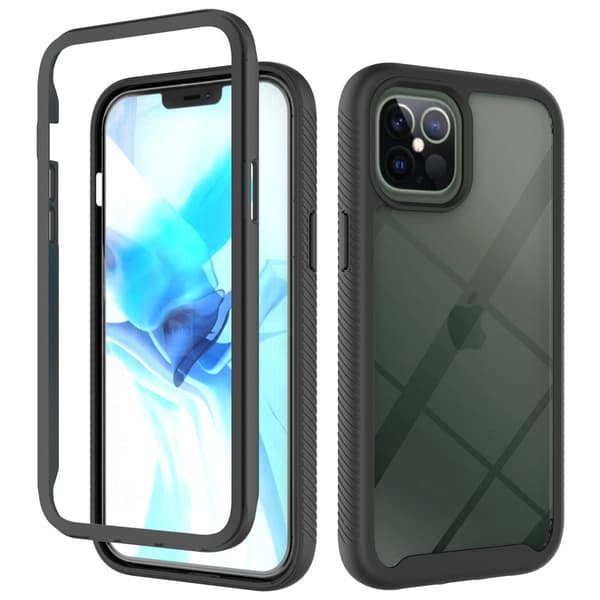 Allround Cover -kuori iPhone 12 Pro Max, musta