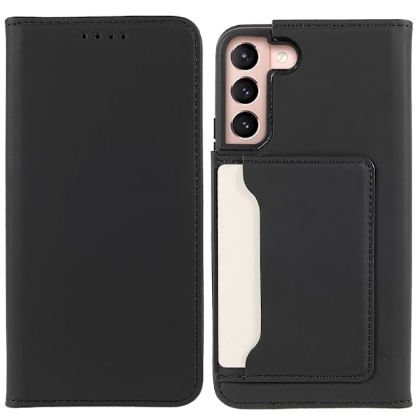 Samsung Galaxy S22 Plus Flipfodral med Kortfack Svart