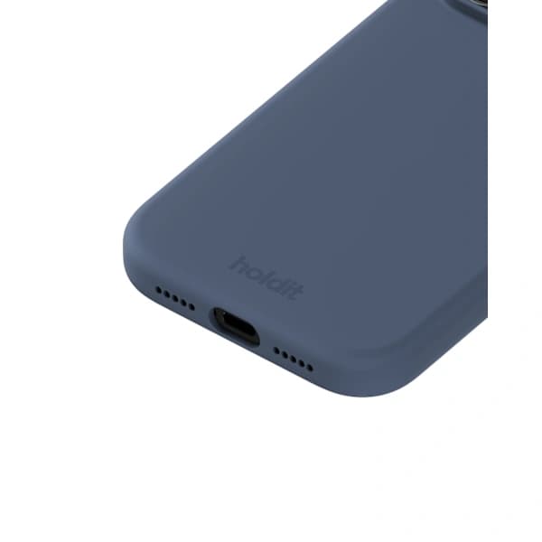 held iPhone 17 Pro Mobilskall Silikon Pacific Blue Arktisk blå Silikon[co]