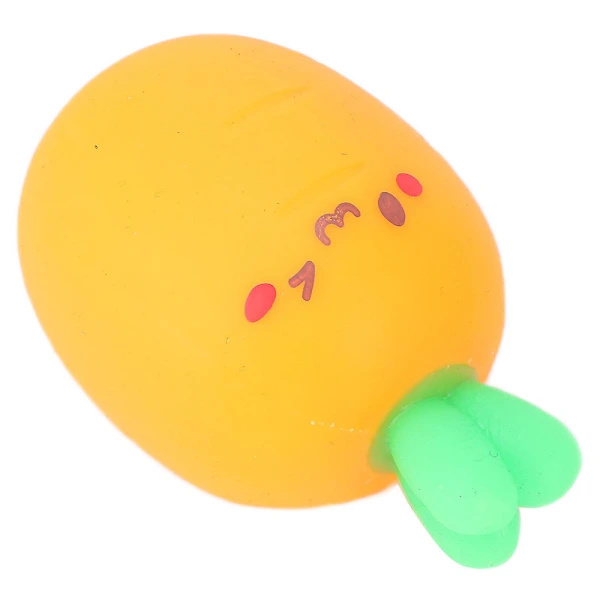 Orange Gulerod Squishy Legetøj Stresslindring Dekompression Klemme Squishy Legetøj