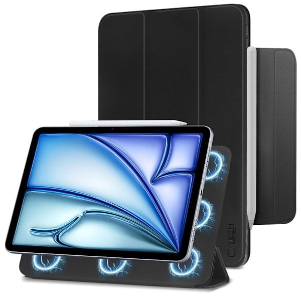 Tech-Protect iPad Air 2025-2020 Kotelo SC Magneettinen Musta