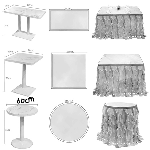 Ripustus Tyyli Tutu Pöytähame Pöytävaate Syntymäpäiville Hääjuhliin, Sängyn Koristelu Vaaleanpunainen 77 K X L 275 Cm