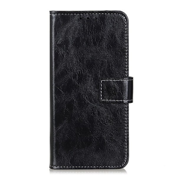 iPhone 14 Pro Max Deksel Retro Crazy Horse Svart
