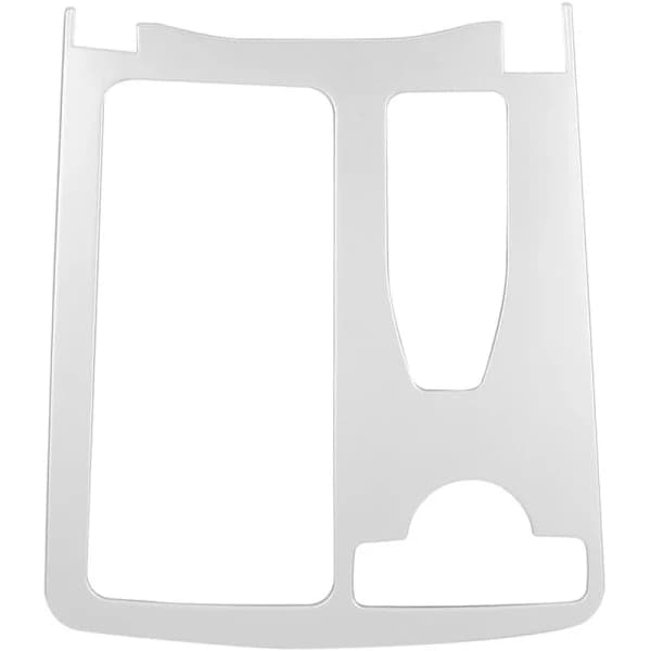 ABS Bil Midtkonsoll Koppholder Ramme Trim for - E-klasse W212 2010-2011 C W204 2008 2014 Sølv[co]
