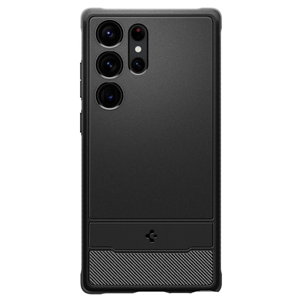 Spigen Galaxy S23 Ultra Kuori Rugged Armor Matt Musta