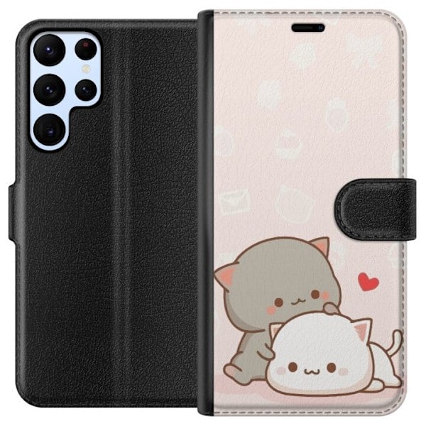 Samsung Galaxy S22 Ultra 5G Lompakkokotelo Kawaii