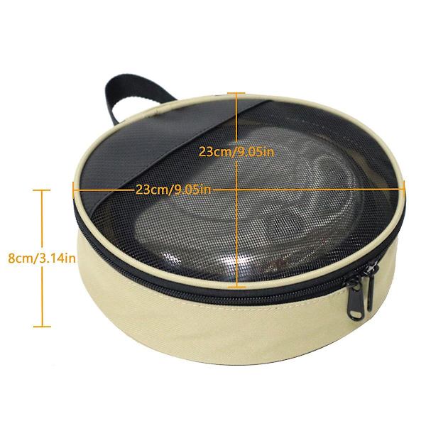 Udendørs Camping Opbevaringspose Skål Tallerken Gryde Organizer Beholder Etui Rejse Camping Picnic Bære