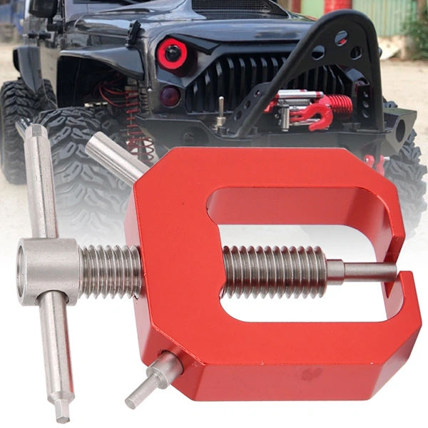 Gear Puller af aluminiumslegering til HSP 1/10 RC-biler Rød[co]