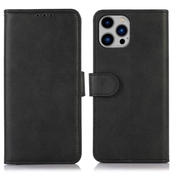 iPhone 16 Pro Deksel Lær Svart 75[CO]
