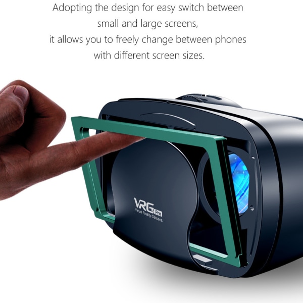Vr Virtual Reality 3d Glasögon Smartphones Blu-ray Headset Glas 710d |  Fyndiq
